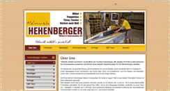 Desktop Screenshot of hehenberger-moebel.com